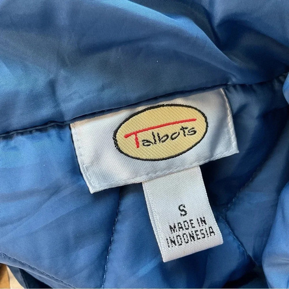 Talbots Lightweight Quilted Vest Size Small - Picture 6 of 7